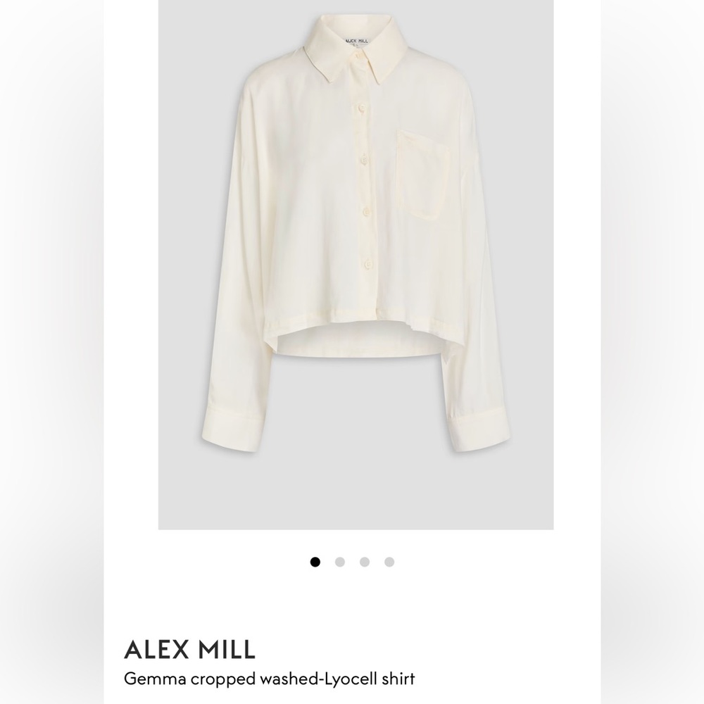 Alex mill lyocel shirt